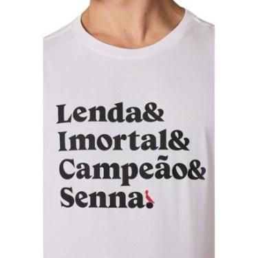 Imagem de Camiseta Estampada Senna Reserva-Masculino