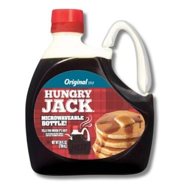 Imagem de Calda Para Panqueca e Waffle Hungry Jack Maple Syrup Galão 710ml Original