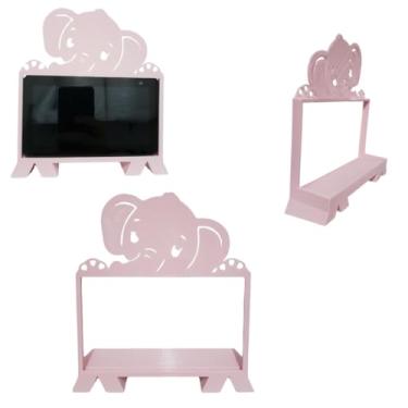 Imagem de Suporte de Alexa Echo Show 5-2ª Geração - Elefante Rosa