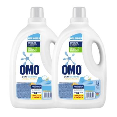 Imagem de Omo Sabão Líquido 2 Unidades Puro Cuidado 5L