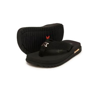 Imagem de Chinelo Infantil Menino Kenner Kivah Kids Preto 34