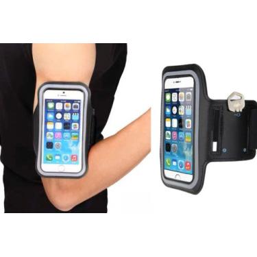 Imagem de Capa Braçadeira Celular Grande Corrida Academia Exercícios - Free Star