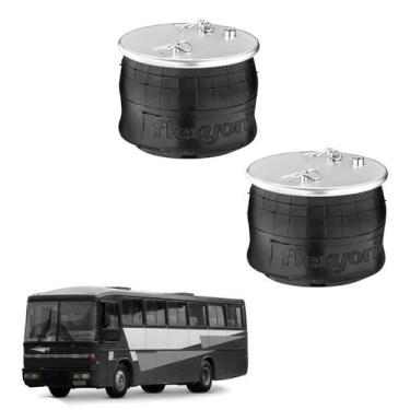 Imagem de Kit Bolsa Ar Suspensao Terceiro Eixo Scania K124 Ib 8x2 Te - Suspentec