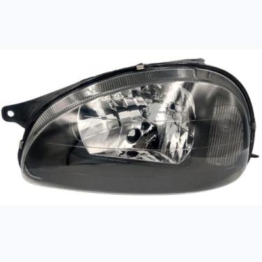 Imagem de Farol Corsa Wind Pick Up Sedan Classic Wagon Mascara Negra 94 A 2003 -