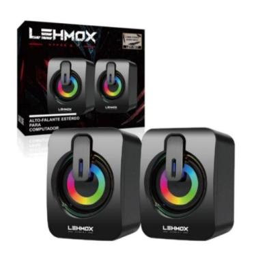 Imagem de Alto Falante Estéreo Pc Caixa de som Lehmox