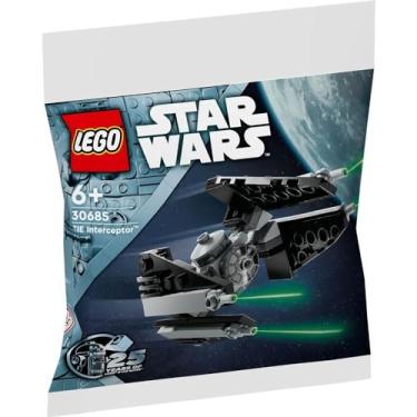 Imagem de Lego Star Wars Tie Interceptor 30685 Polybag, construção e exibição