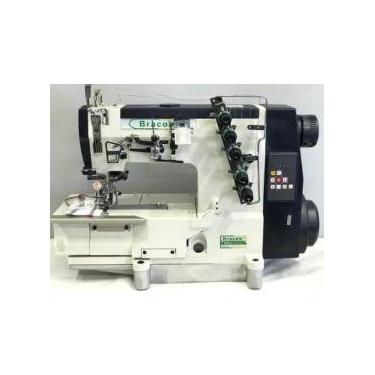 Imagem de Máquina de Costura Galoneira  Industrial c/ Direct Drive,  3 Agulha, 5