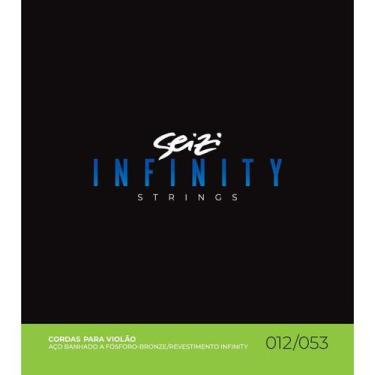 Imagem de Encordoamento seizi violao aco 012.053 infinity phosphor bronze