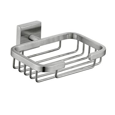 Imagem de Acessórios de banheiro Níquel escovado Copo Duplo Prato Suporte de Papel Toalheiro Prateleira Prateleira Suporte Para Sabonete Gancho, Suporte para sabonete