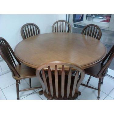 Imagem de Sala de Jantar 1,60 x 1,60 - (08 Cadeiras) - Móveis Gramado - Flávio C