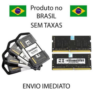 Imagem de Memória RAM DDR4 NOTEBOOK 8GB 3200MHz CeaMere Original NO BRASIL SEM I