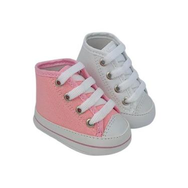 Imagem de Kit Com 2 Pares Sapatinho De Bebê Do 13 Ao 18 Direto Da Fabrica - Drin
