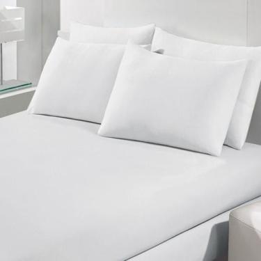 Imagem de PAR  Fronhas 100% Algodão 200 Fios Com Bainha Percal 50x70 - THAIS ENX