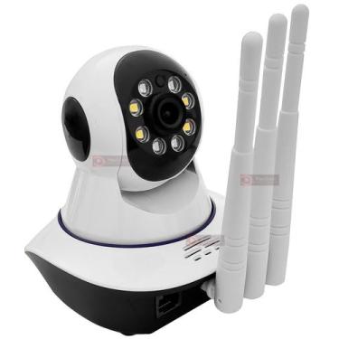 Imagem de Câmera Ptz Ip 1080p Hd Wireless Wifi Audio Sd P2p Ir cut Visão Noturna