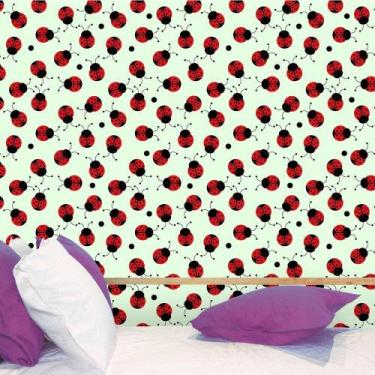 Imagem de Papel de Parede Joaninhas - QCola, 0,60 x 3,00 metros