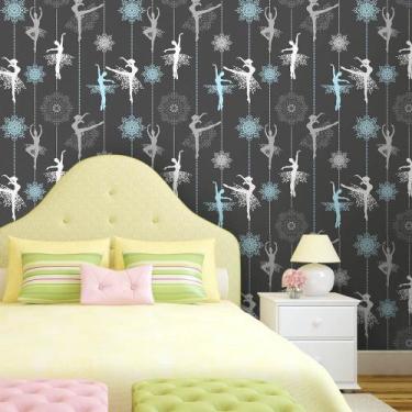 Imagem de Papel de Parede bailarinas - QCola, 0,50 x 2,50 metros