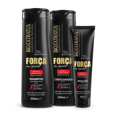 Imagem de Kit Força Com Pimenta Acelera o Crescimento e Dimuiçãoda Queda Shampoo