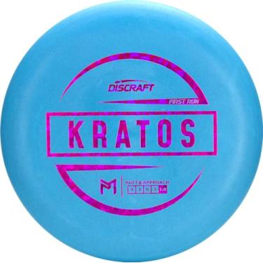 Imagem de Discraft Disco de golfe Paul McBeth First Run Kratos 173-174 gramas Putt and Approach