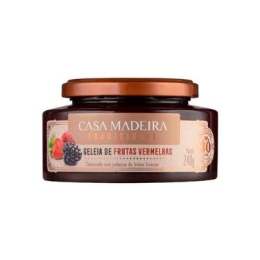 Imagem de Geleia Tradicional de Frutas Vermelhas Casa Madeira 240g