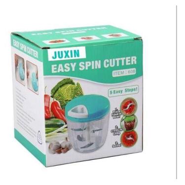 Imagem de Triturador Picador Alho Cebola Easy Spin Cutter - OEM