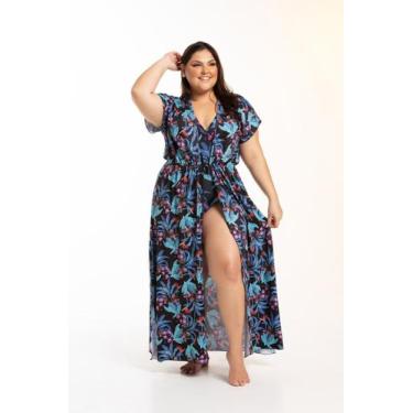 Imagem de Saia Saida de Praia longa de amarrar - Maria da Praia, M (40-42), Folh