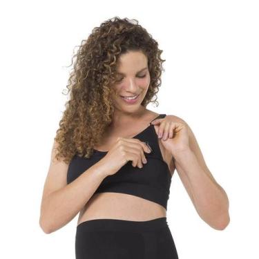 Imagem de Sutiã Amamentação Algodão Trifil C01323, Preto, 44