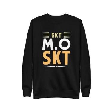 Imagem de Moletom Moskt  skate logo, Preto, GG