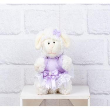 Imagem de Pelucia ovelha mini 10 cm vestido liso com lese  - CKD CONFECCOES, Lil