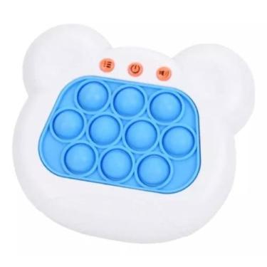 Imagem de Pop It Eletrônico Luz e Som - Ursinho - FUN Match, Branco