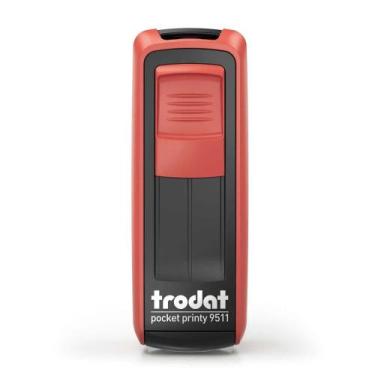 Imagem de Trodat Pocket 9511 Vermelho  38x14mm - Trodat Printy