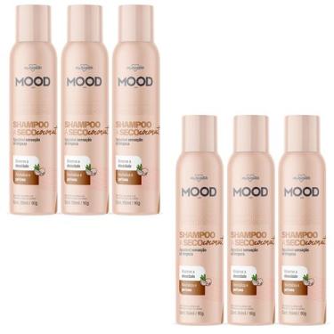 Imagem de Kit 6 Shampoo A Seco Coconut Mood Care 150Ml - My Health
