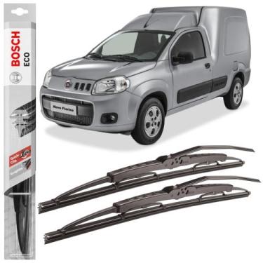 Imagem de Par Palheta Parabrisa Bosch ECO Ferro P/ Fiorino 2014 A 2021