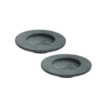 Imagem de Kit 2 Prato Risoto e Massa Chapéu Invertido Pedra Sabão 22cm - Industr