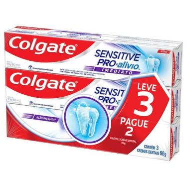 Imagem de Creme Dental para Dentes Sensíveis Colgate - Sensitive Pró-Alívio Imed