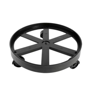 Imagem de Suporte Base Com Rodinhas Pra Botijão De Gás, Vasos, Galões - Micromax