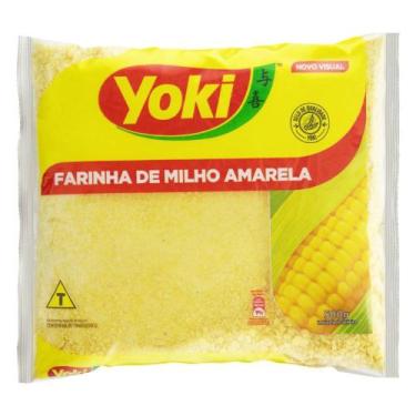 Imagem de Farinha de Milho Amarela YOKI Pacote 500g