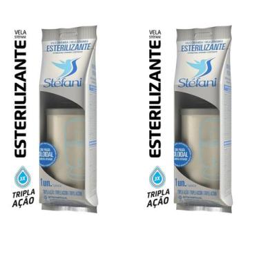 Imagem de Kit 2 Vela Filtro de Barro Esterilizante Tripla Ação Stéfani São João 