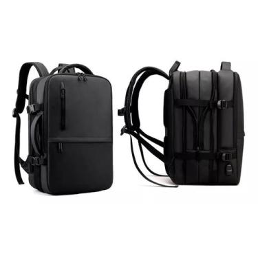 Imagem de Mochila Masculina/Feminina Expansível Grande Mala Viagem De Bordo Exec