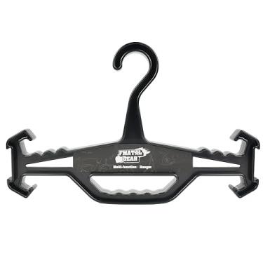 Imagem de FMATAL GEAR Cabide multifuncional tático | Cabide multifuncional profissional | Capacidade de 90 kg | para equipamento de airsoft de paintball, equipamento tático, Scuba. (BK)