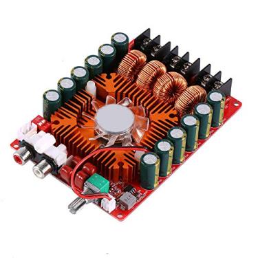 Imagem de TDA7498E 160W + 160W Módulo de Placa Amplificadora de Potência Estéreo de áudio de Canal Duplo de Alta Potência para de Entretenimento Doméstico