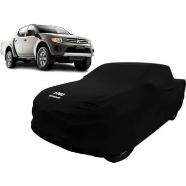 Imagem de Capa Para Camionete Mitsubishi L 200 Triton 2013 Anti Risco (Preto)