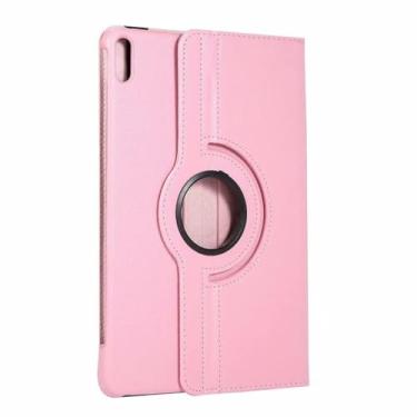 Imagem de CUTTIZ Elegante multifuncional suporte exclusivo para tablet compatível com Huawei Matepad pro 10,8 polegadas Matepad 10,4 polegadas capa protetora de couro (rosa, Matepad 10,4 polegadas)
