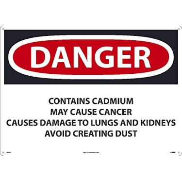 Imagem de NMC D29RD National Marker Container Sign (PPE, Waste, etc.), 50 cm x 71 cm, plástico rígido