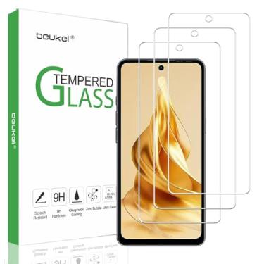 Imagem de beukei (Pacote com 3) Projetado para Ulefone Note 18 Pro/Ulefone Note 18 Ultra Protetor de Tela Vidro Temperado, Dureza 9H