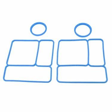 Imagem de Junta de Vedação da Tampa para OmieBox, Caixa de Almoço à Prova de Vazamento de Silicone Junta de Armazenamento de Alimentos Junta Hermética de Substituição de Recipiente de (Azul)