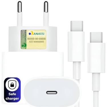 Imagem de Carregador Completo para iPhone 16 com Cabo USB-C Turbo 20W