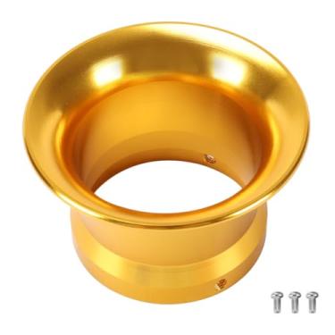 Imagem de PWK Copo de buzina de vento de admissão 50 mm 5.0 cm interface de filtro de ar de carburador modificado para PWK 21-24-26-28-30 mm carburador para Yamaha Kawasaki ATV ciclomotor Go Kart Dirt Bike