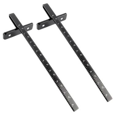 Imagem de 164095-8 Guia de serra circular Kit de cerca de metal Rip Fence Edge Guide Peça de ferramenta serve para serras circulares 5005BA, 5007NB, 5057KB, 5046DwB, 5621DWA (2 peças)