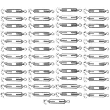 Imagem de Kit Esticador Para Cabo De Aço Gancho/olhal 3/16'' 3,0001 (Com 50 Unid