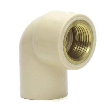 Imagem de Kit 7 Joelho Transição Fêmea 3/4 X 1/2 Cpvc Água Quente Conector Ofert